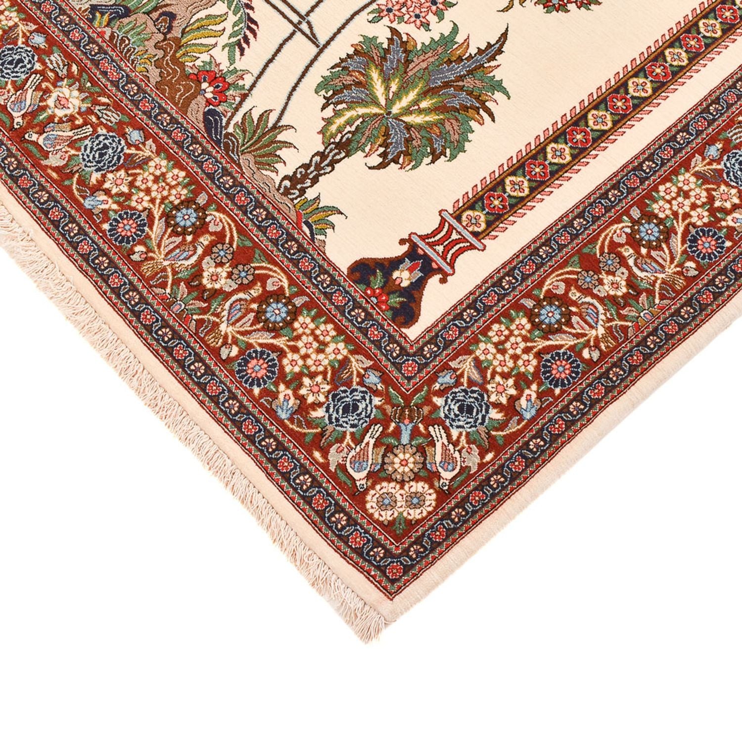 Tappeto Persero - Ghom - Reale - 210 x 132 cm - multicolore