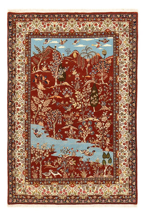 Tappeto Persero - Ghom - 203 x 138 cm - multicolore