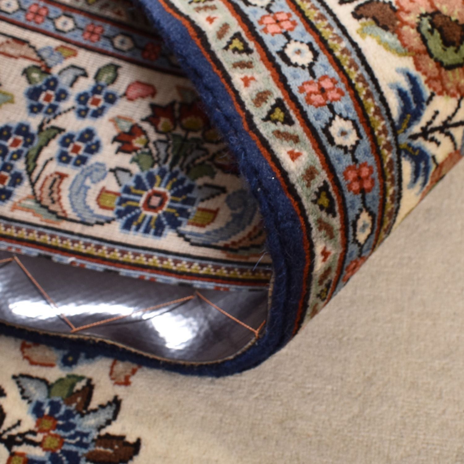 Tappeto Persero - Ghom - Reale - 188 x 130 cm - beige chiaro
