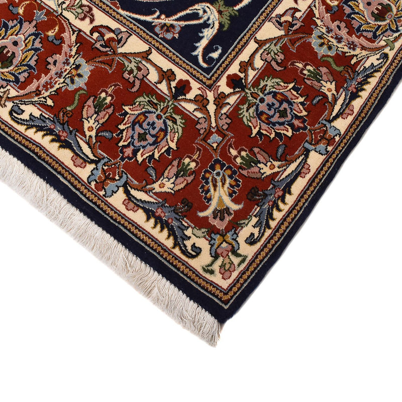 Tappeto Persero - Ghom - 212 x 146 cm - blu scuro