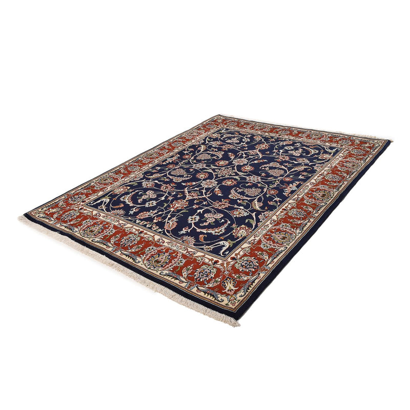 Tappeto Persero - Ghom - 212 x 146 cm - blu scuro