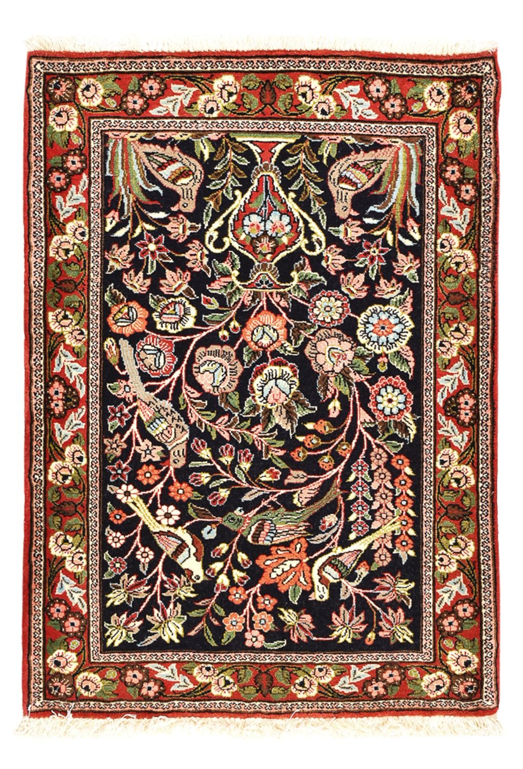Tappeto Persero - Ghom - 79 x 55 cm - multicolore
