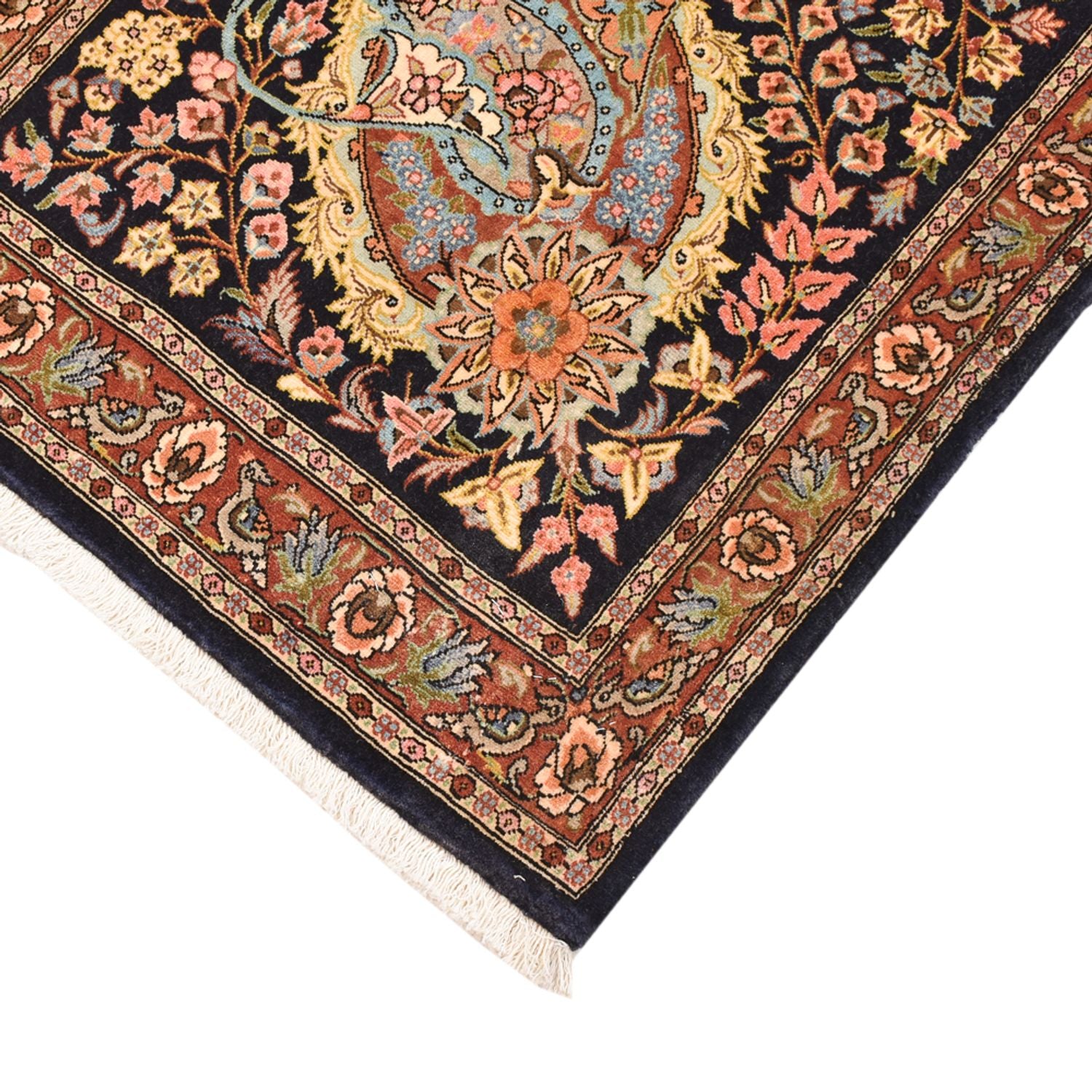 Tappeto Persero - Ghom - 80 x 63 cm - multicolore