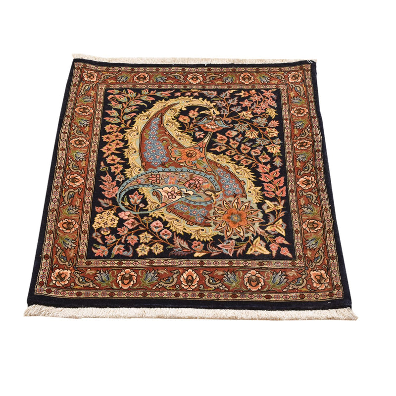 Tappeto Persero - Ghom - 80 x 63 cm - multicolore