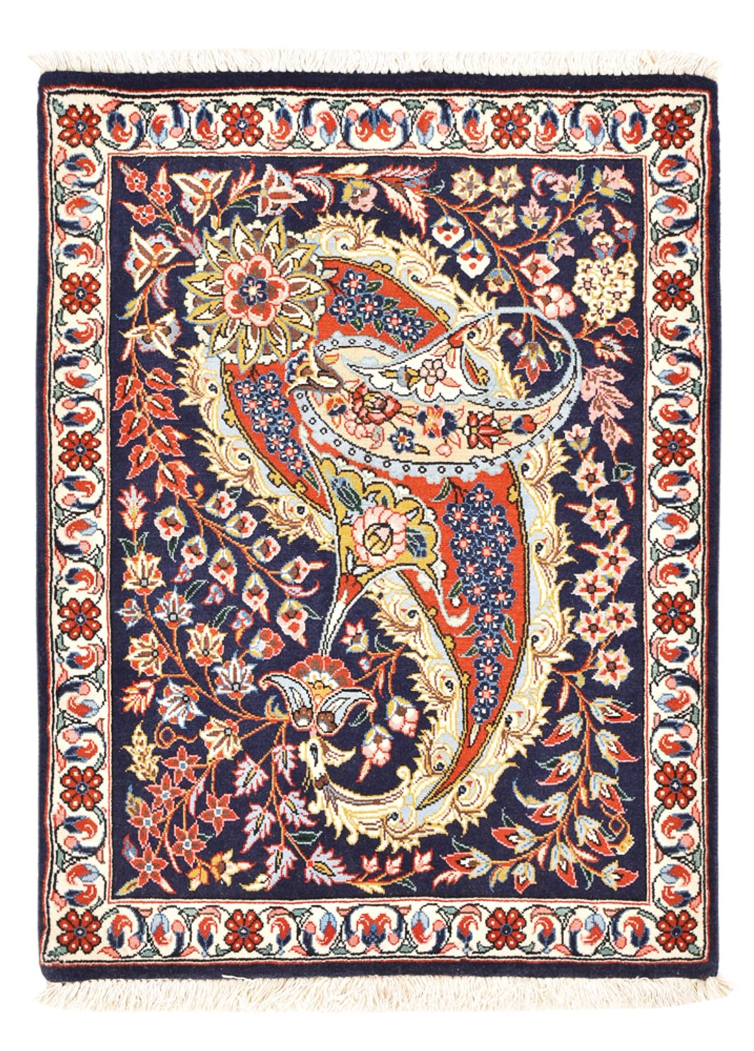 Tappeto Persero - Ghom - 84 x 64 cm - multicolore