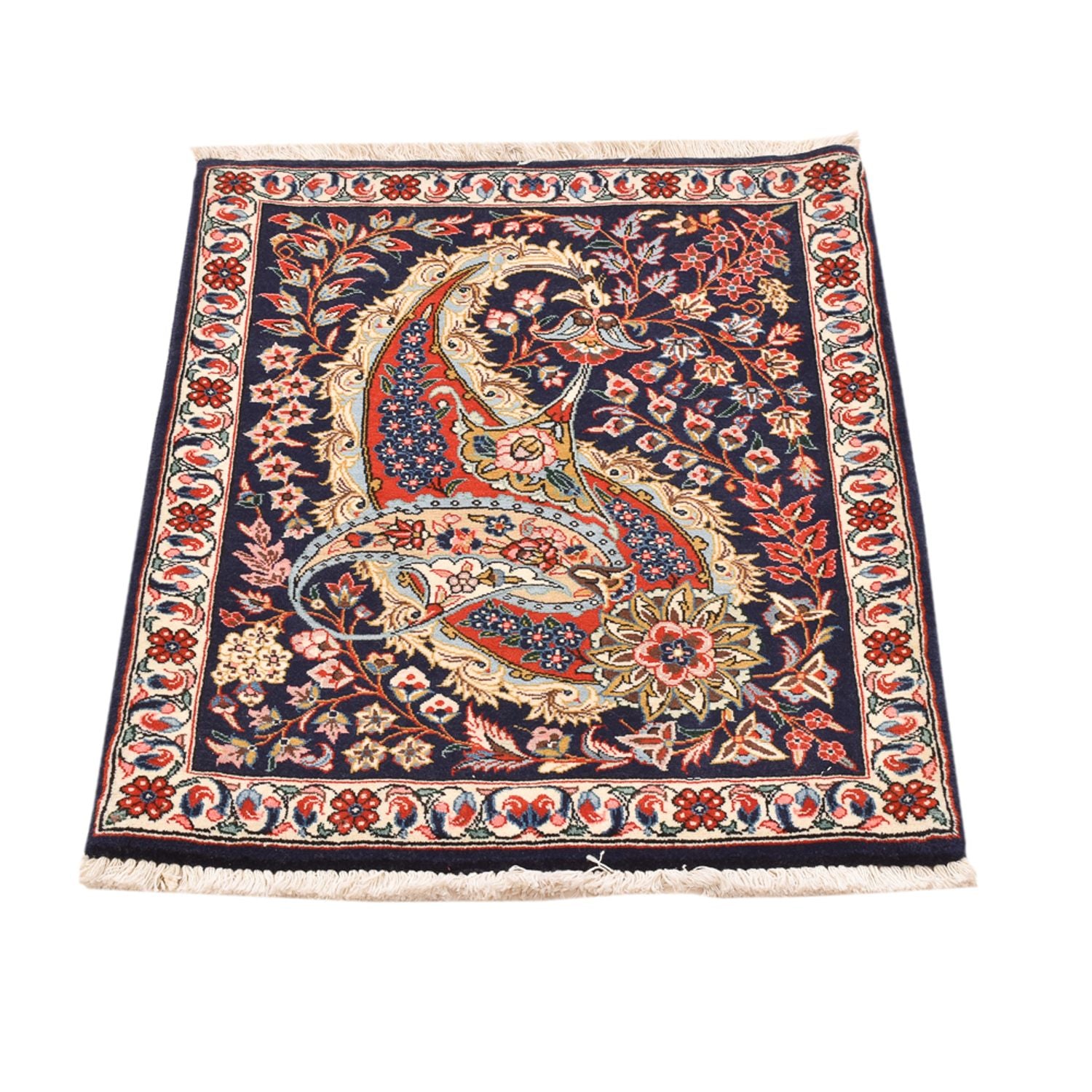 Tappeto Persero - Ghom - 84 x 64 cm - multicolore