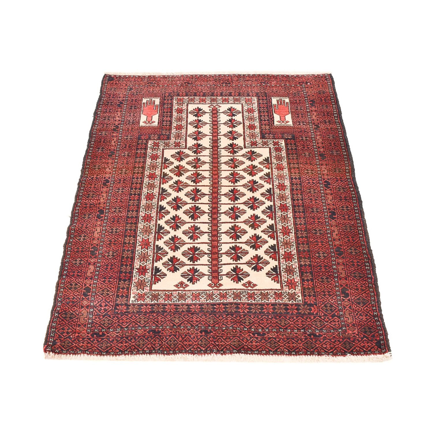 Tappeto Belutsch - 139 x 92 cm - multicolore