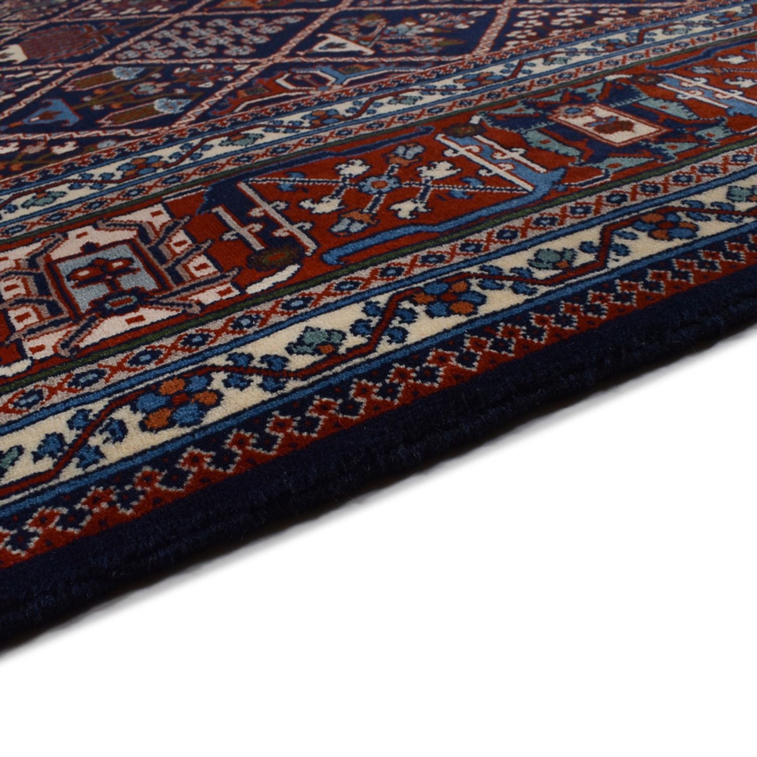Tappeto Persero - Nomade - 293 x 203 cm - rosso vino