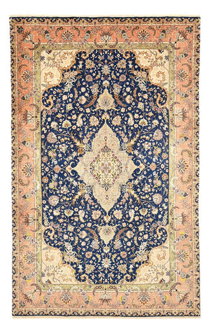 Tappeto Persero - Tabriz - Reale - 304 x 189 cm - blu scuro
