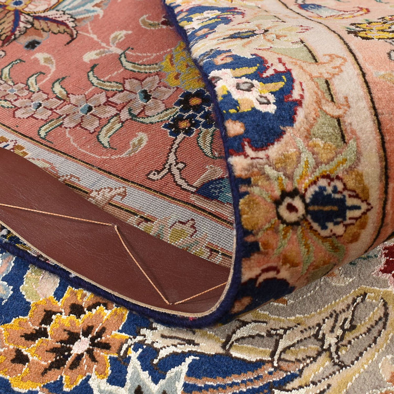 Tappeto Persero - Tabriz - Reale - 304 x 189 cm - blu scuro