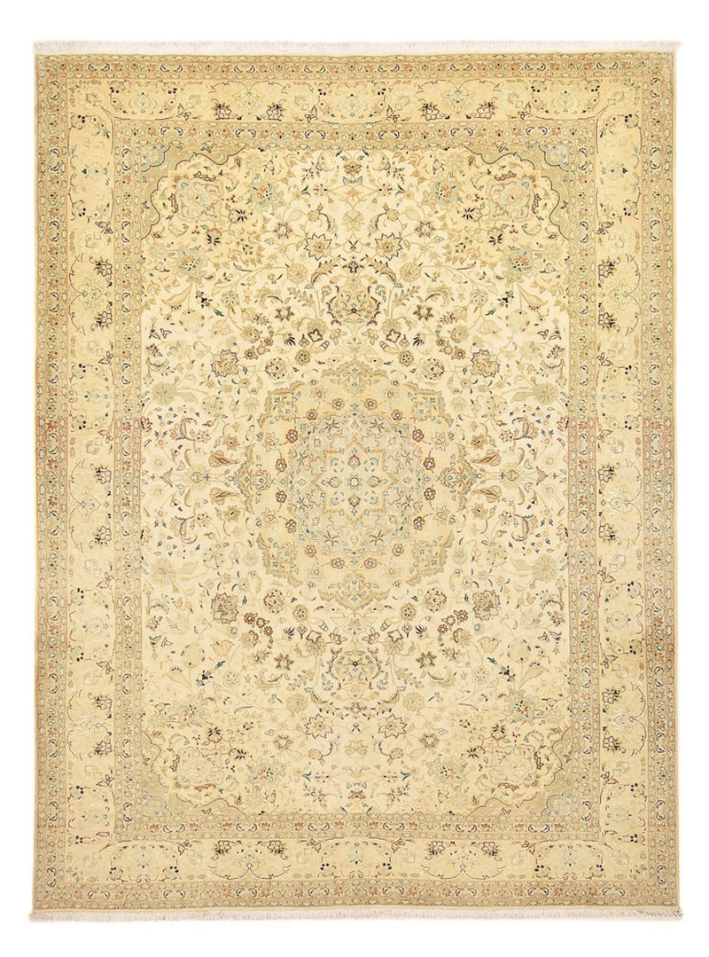 Tappeto Persero - Tabriz - Reale - 342 x 252 cm - beige chiaro