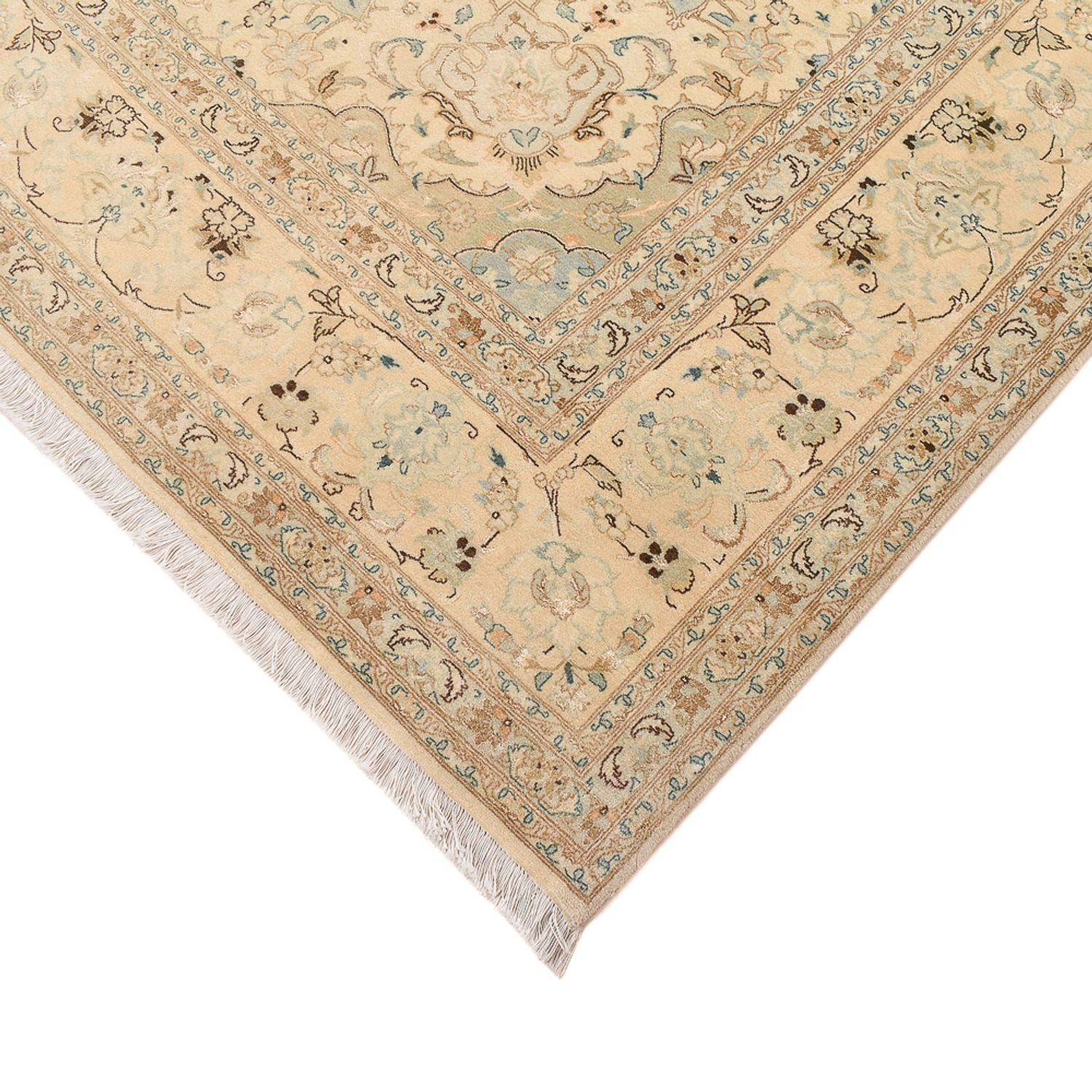 Tappeto Persero - Tabriz - Reale - 342 x 252 cm - beige chiaro