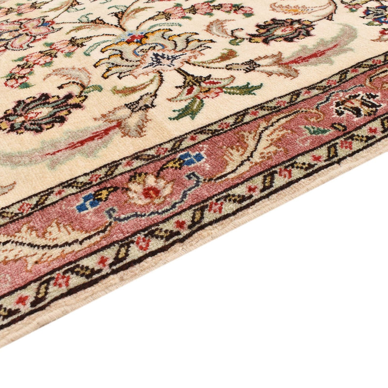 Tappeto corsia Tappeto Persero - Tabriz - Reale - 286 x 70 cm - beige