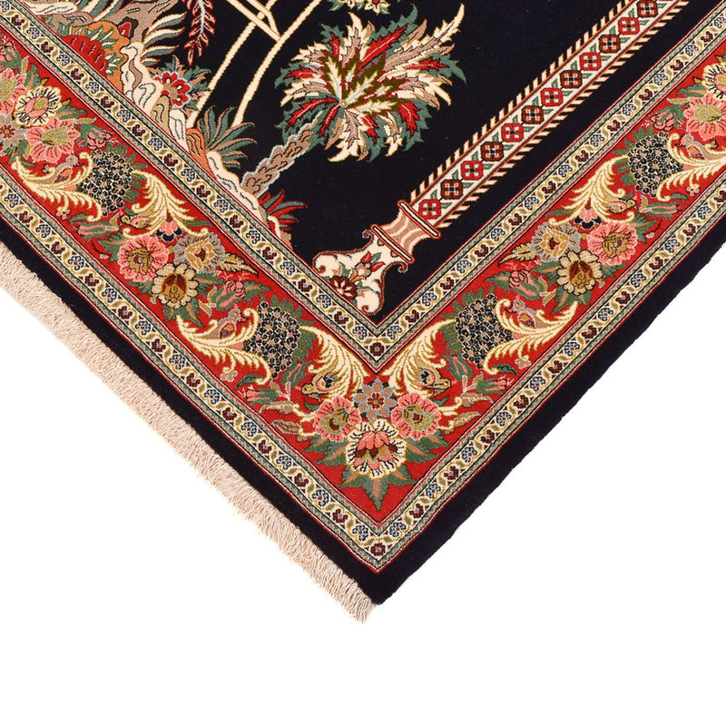 Tappeto Persero - Ghom - Reale - 218 x 135 cm - blu scuro