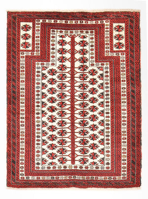 Tappeto Belutsch - 128 x 100 cm - multicolore