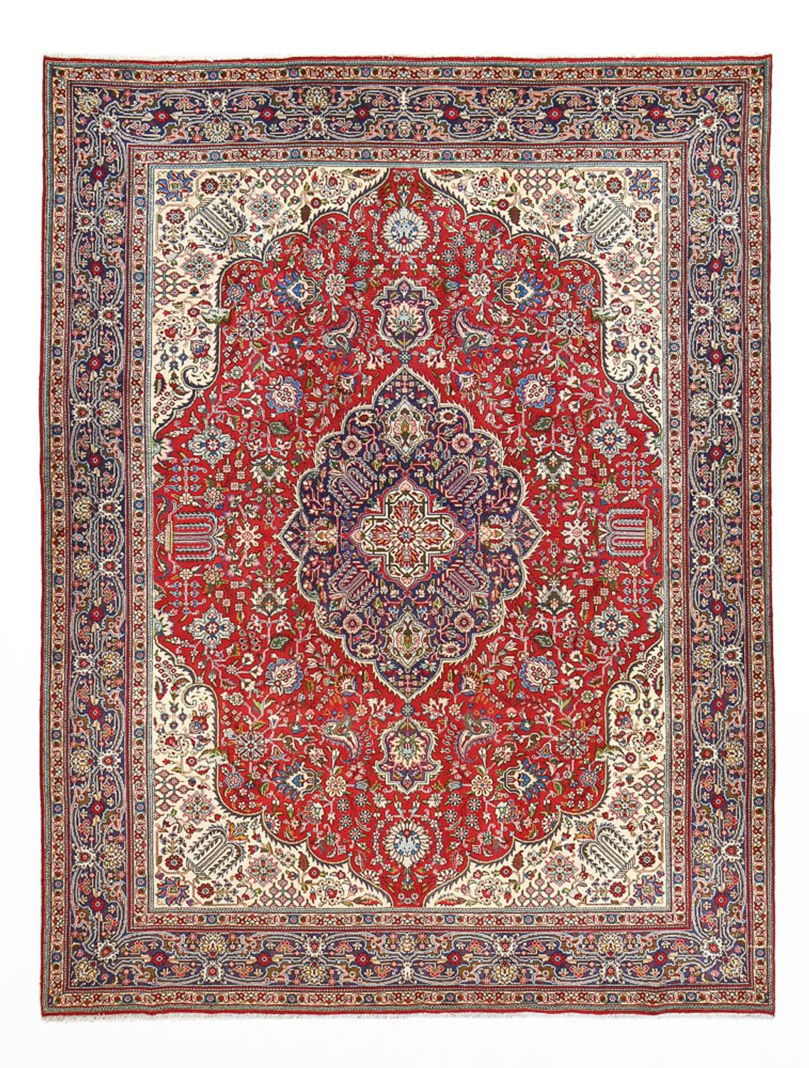 Tappeto Persero - Tabriz - Reale - 396 x 298 cm - rosso