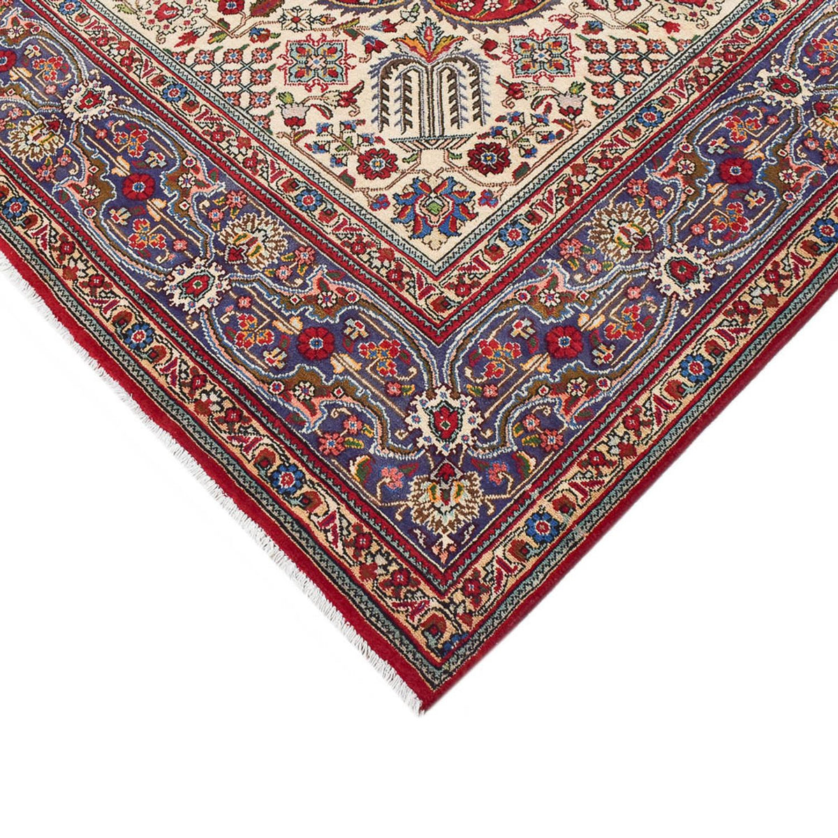 Tappeto Persero - Tabriz - Reale - 396 x 298 cm - rosso