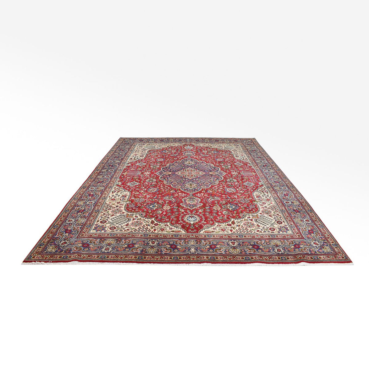 Tappeto Persero - Tabriz - Reale - 396 x 298 cm - rosso