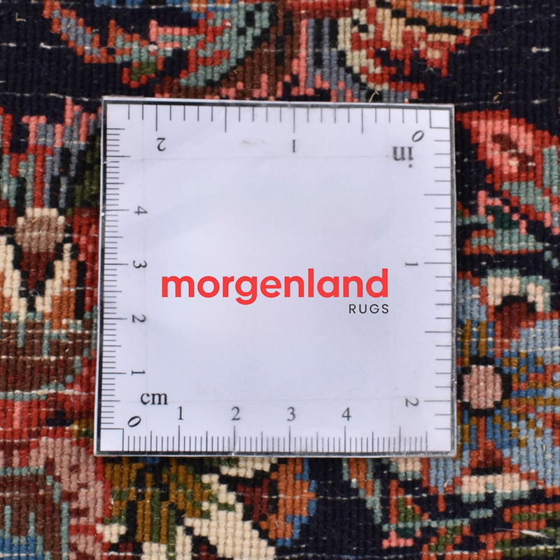 Tappeto corsia Tappeto Persero - Bidjar - 200 x 70 cm - blu scuro