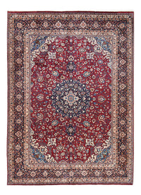 Tappeto Persero - Keshan - 340 x 245 cm - rosso scuro