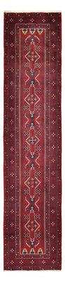 Tappeto corsia Tappeto Belutsch - 414 x 97 cm - rosso
