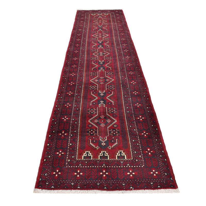 Tappeto corsia Tappeto Belutsch - 414 x 97 cm - rosso