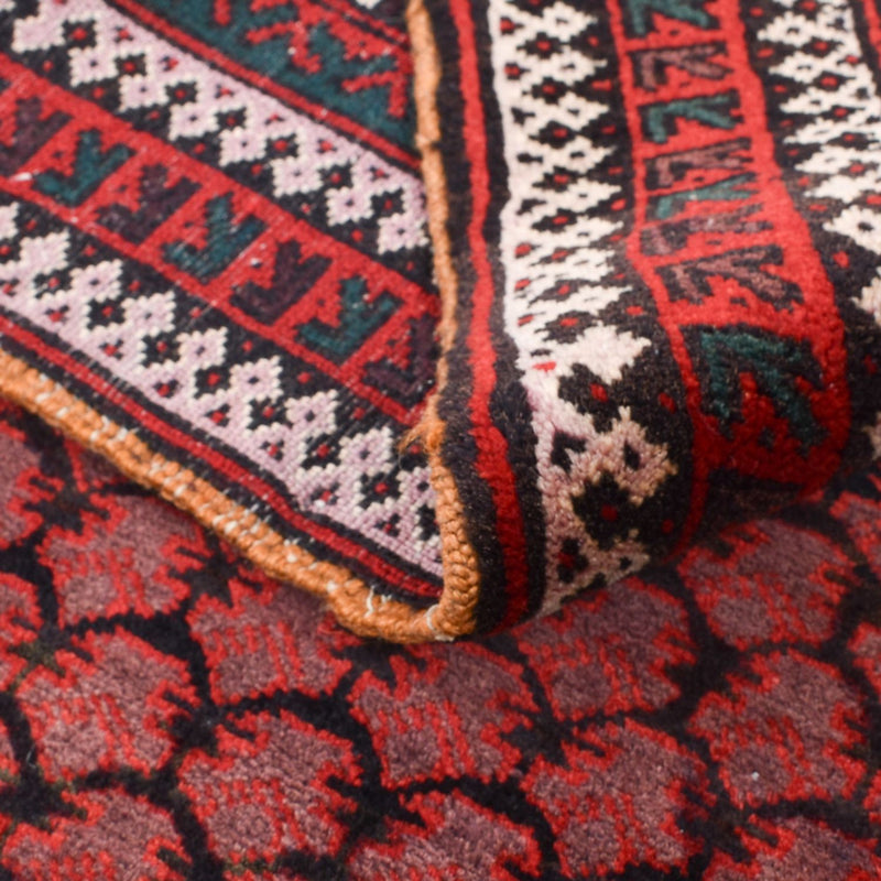 Tappeto Belutsch - 141 x 94 cm - rosso