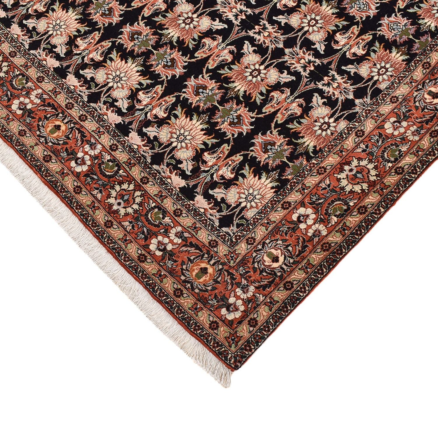 Tappeto Persero - Bidjar - 223 x 140 cm - blu scuro