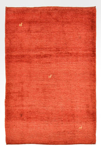 Tappeto Gabbeh - Persero - 173 x 126 cm - rosso