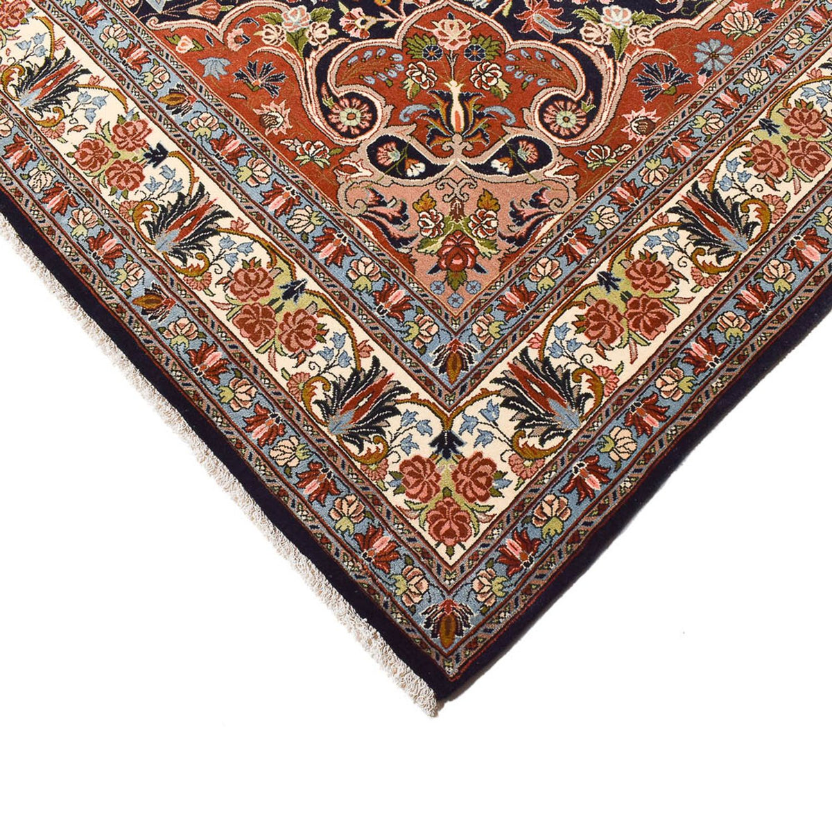 Tappeto Persero - Bidjar - 304 x 200 cm - blu scuro