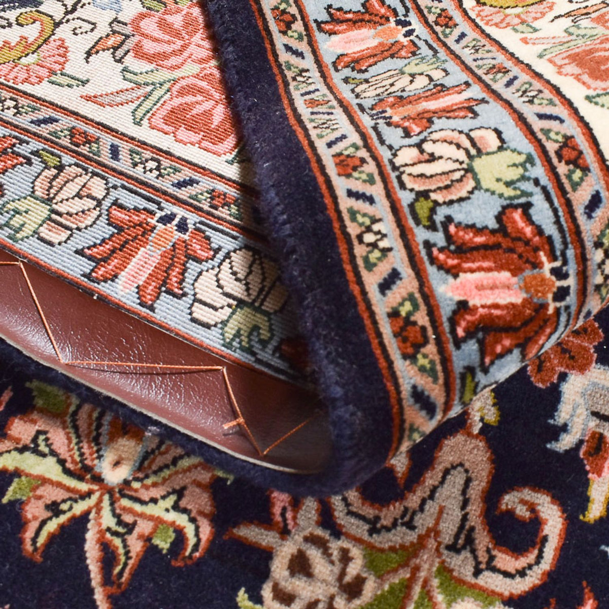 Tappeto Persero - Bidjar - 304 x 200 cm - blu scuro