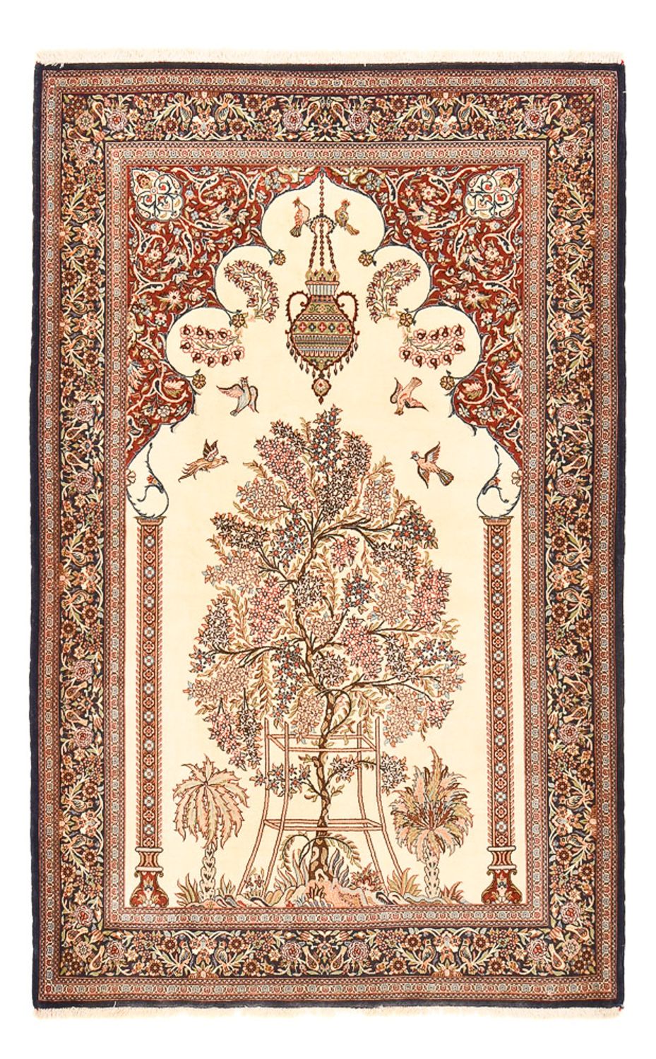Tappeto Persero - Ghom - Reale - 204 x 132 cm - beige
