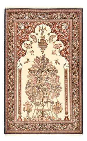 Tappeto Persero - Ghom - Reale - 204 x 132 cm - beige