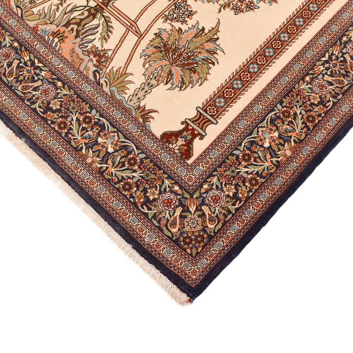 Tappeto Persero - Ghom - Reale - 204 x 132 cm - beige