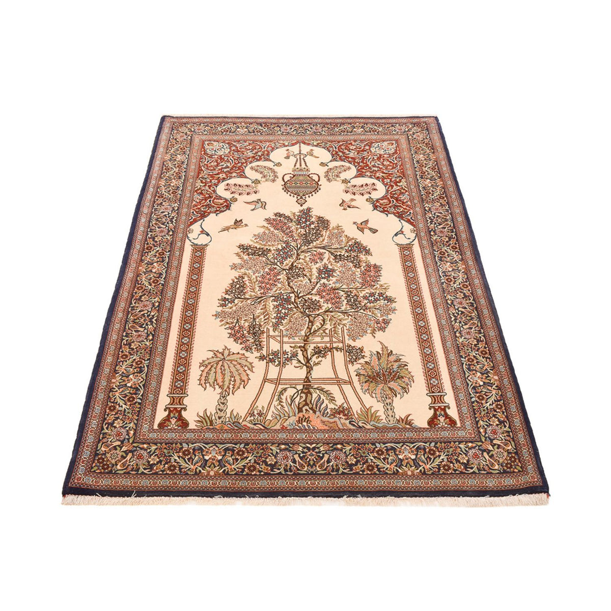 Tappeto Persero - Ghom - Reale - 204 x 132 cm - beige