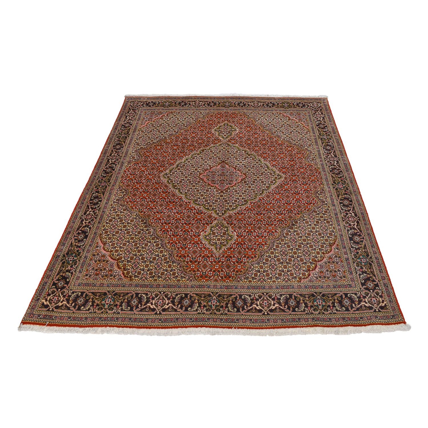 Tappeto Persero - Tabriz - Reale - 200 x 152 cm - rosso