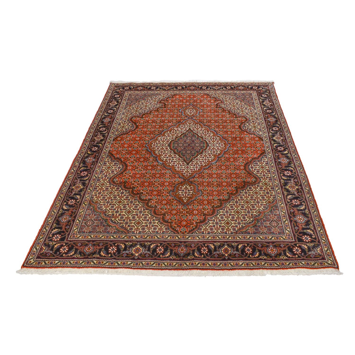 Tappeto Persero - Tabriz - Reale - 203 x 150 cm - ruggine