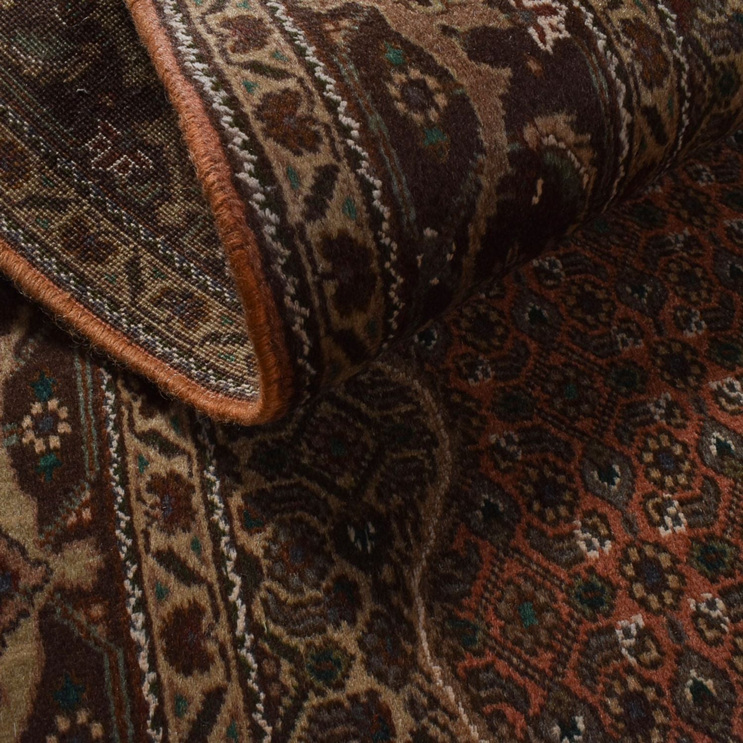 Tappeto Persero - Tabriz - Reale - 198 x 152 cm - rosso chiaro