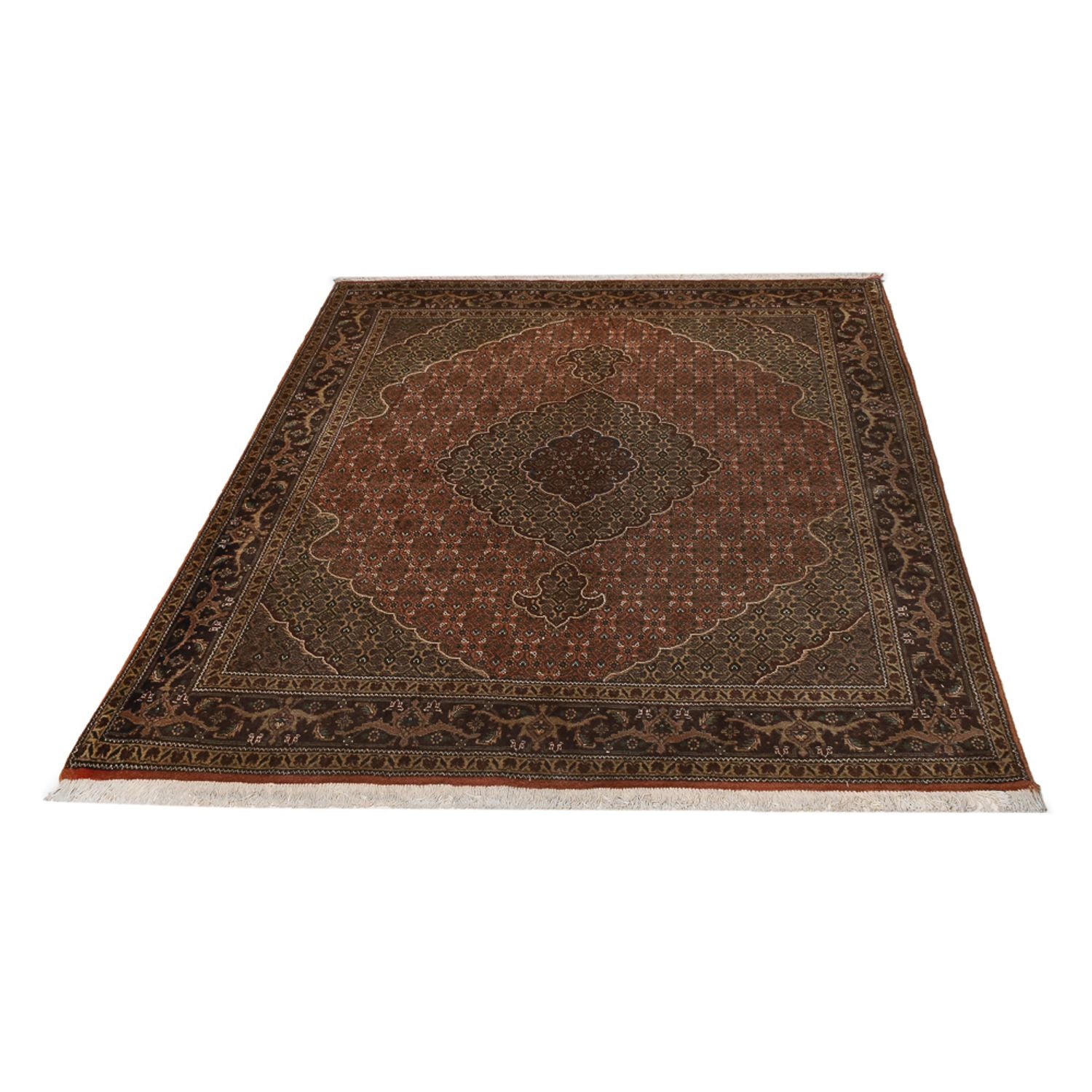 Tappeto Persero - Tabriz - Reale - 198 x 152 cm - rosso chiaro