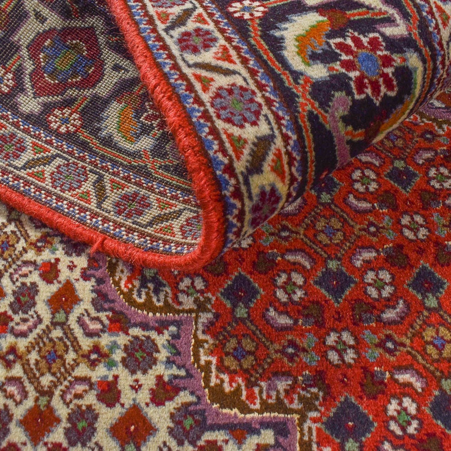 Tappeto Persero - Tabriz - Reale - 198 x 149 cm - rosso