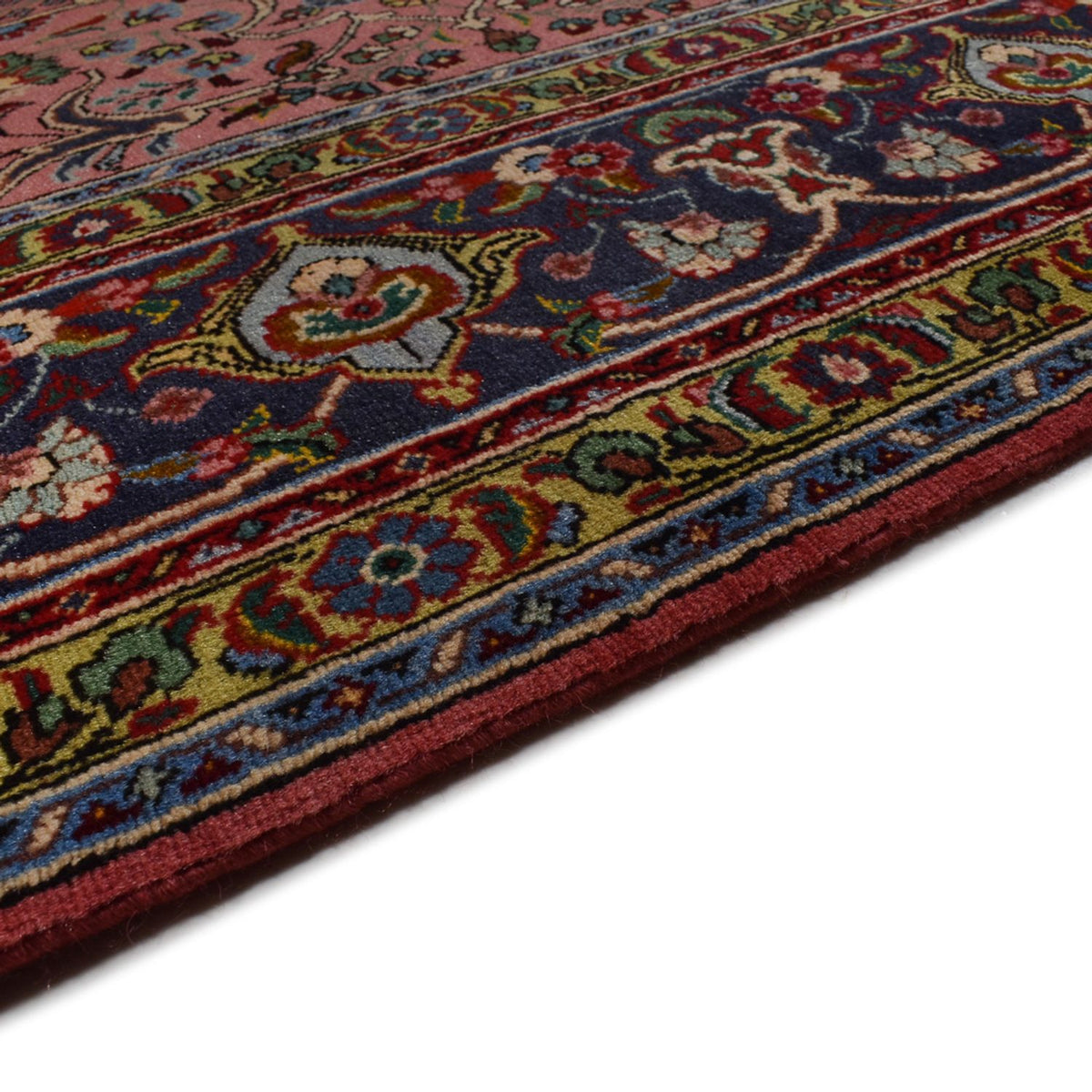 Tappeto Persero - Tabriz - Reale - 313 x 200 cm - rosso chiaro