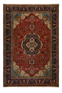 Tappeto Persero - Tabriz - Reale - 302 x 205 cm - rosso