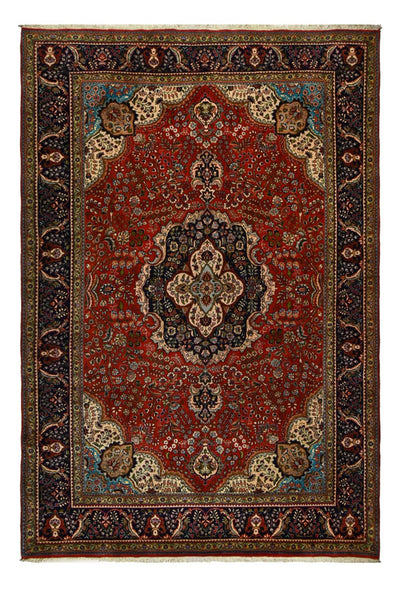 Tabriz - 40 Raj Tappeto 205x302cm - Tappeto persiano