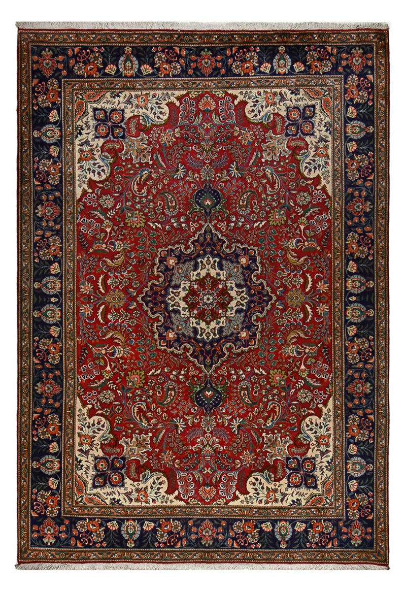 Tappeto Persero - Tabriz - 290 x 203 cm - rosso bordeaux