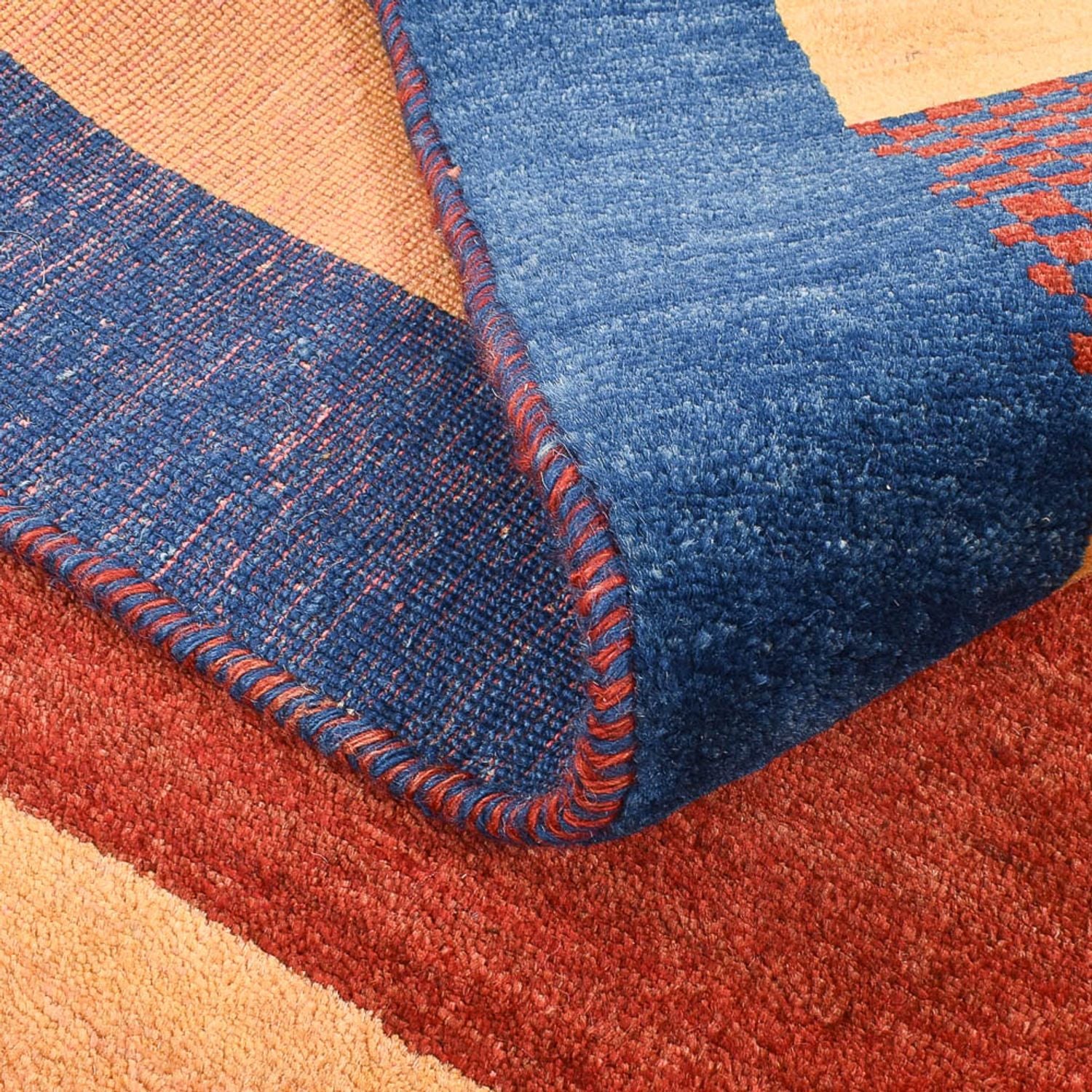 Tappeto Gabbeh - Loribaft Persero - 146 x 101 cm - multicolore