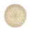 Tappeto Persero - Tabriz - Premio rotondo  - 200 x 200 cm - sabbia