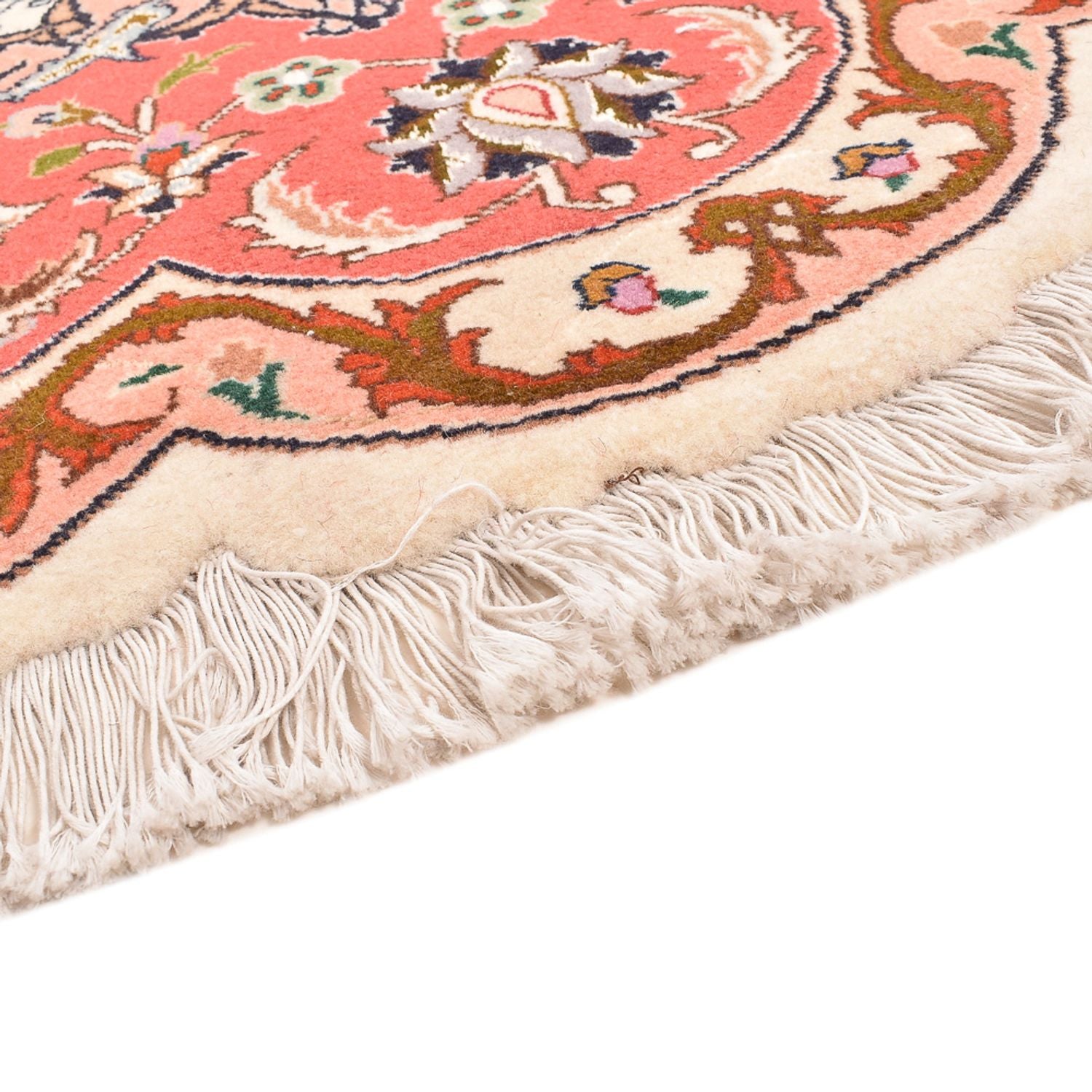 Tappeto Persero - Tabriz - Reale rotondo  - 200 x 200 cm - multicolore