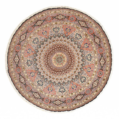 Tappeto Persero - Tabriz - Reale rotondo  - 250 x 250 cm - multicolore