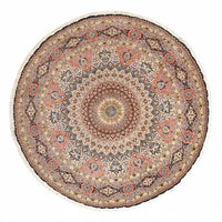 Tappeto Persero - Tabriz - Reale rotondo  - 250 x 250 cm - multicolore