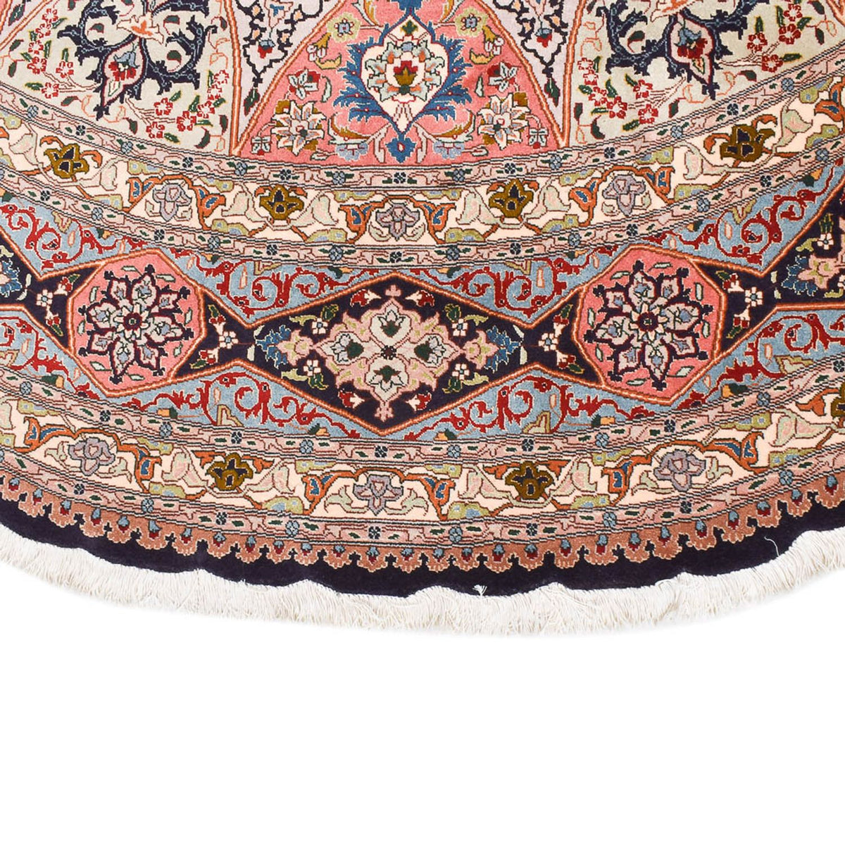 Tappeto Persero - Tabriz - Reale rotondo  - 250 x 250 cm - multicolore